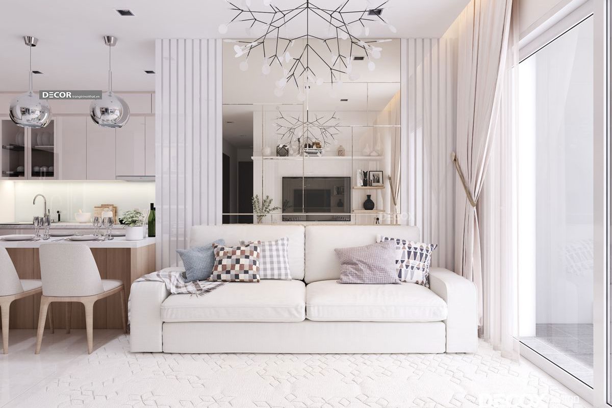 THIẾT KẾ NỘI THẤT CĂN HỘ VINHOMES CENTRAL PARK 100M2