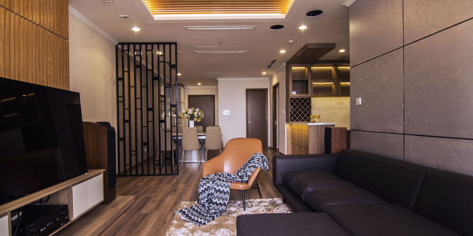 THI CÔNG NỘI THẤT CĂN HỘ VINHOMES CENTRAL PARK 118M2